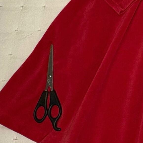 Hanna Andersson Velvet Dress Girls 5 | Red Christmas Holiday Classic - Picture 8 of 8